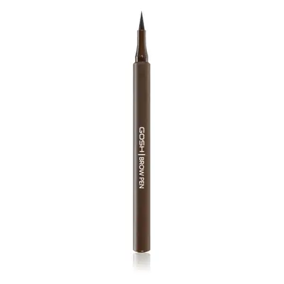 Gosh Brow Pen fix na obočí odstín Dark Brown 1,1 ml