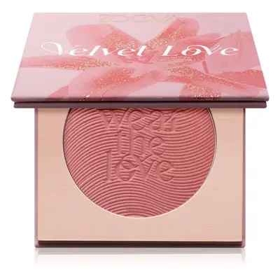 ZOEVA Velvet Love Blush Powder tvářenka odstín Happiness 5,2 g