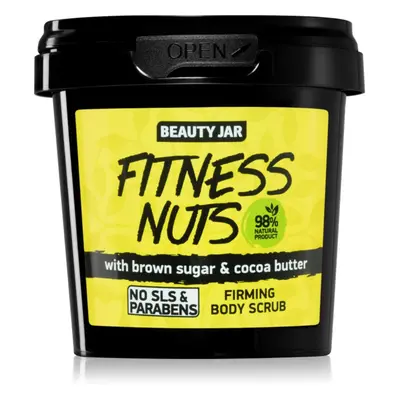 Beauty Jar Fitness Nuts cukrový tělový peeling 200 g