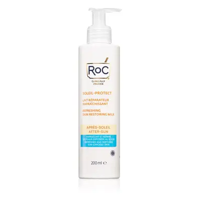 RoC Soleil Protect Refreshing Skin Restoring Milk zklidňující krém po opalování 200 ml