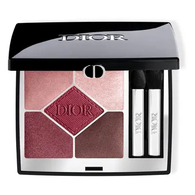 DIOR Diorshow 5 Couleurs Couture paletka očních stínů odstín 879 Rouge Trafalgar 7 g