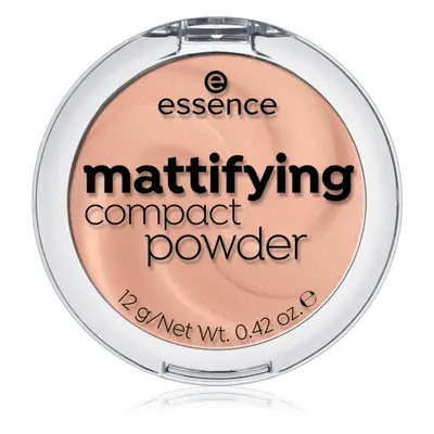 Essence Mattifying kompaktní pudr s matným efektem odstín 04 Perfect beige 12 g