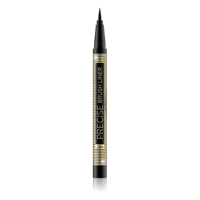 Eveline Cosmetics Precise Brush Liner oční linky v peru odstín Black 6 ml