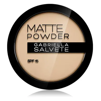 Gabriella Salvete Matte Powder matující pudr SPF 15 odstín 01 8 g