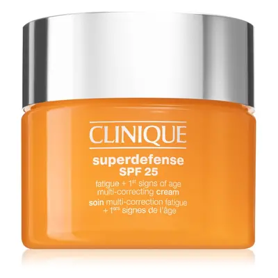 Clinique Superdefense™ SPF 25 Fatigue + 1st Signs Of Age Multi-Correcting Cream krém proti první