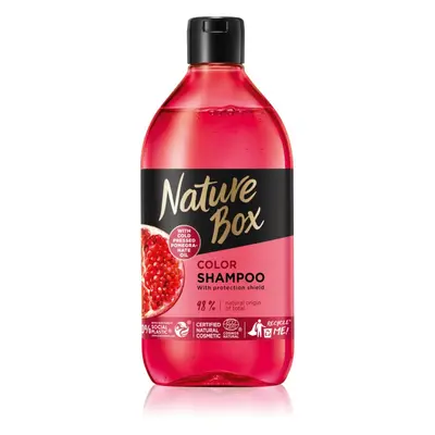 Nature Box Pomegranate hydratační a revitalizační šampon pro ochranu barvy 385 ml