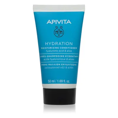 Apivita Hydration Moisturizing Conditioner hydratační kondicionér pro všechny typy vlasů 50 ml