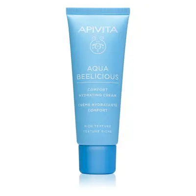 Apivita Aqua Beelicious Comfort Hydrating Cream Rich vyživující pleťový krém na den i noc hydrat