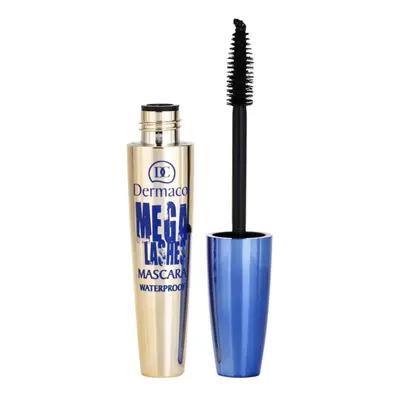 Dermacol Mega Lashes voděodolná řasenka pro objem odstín Black 12.5 ml