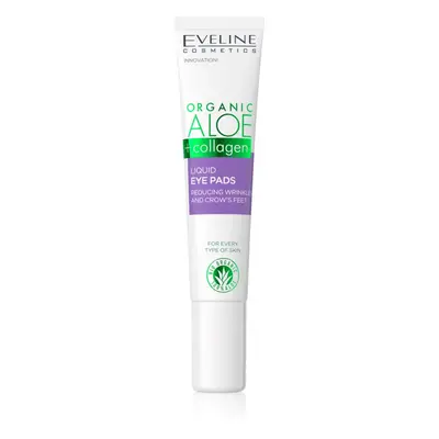 Eveline Cosmetics Organic Aloe+Collagen oční gel proti vráskám 20 ml