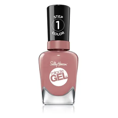 Sally Hansen Miracle Gel™ gelový lak na nehty bez užití UV/LED lampy odstín Rose & Shine 14,7 ml