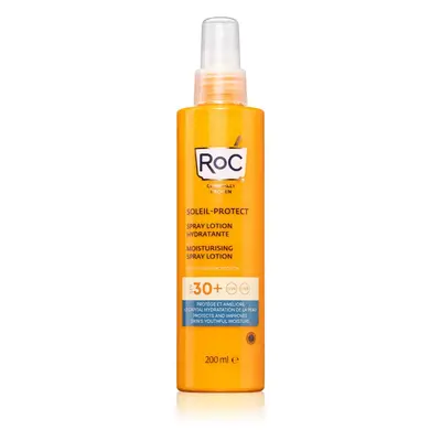 RoC Soleil Protect Moisturising Spray Lotion hydratační sprej na opalování 200 ml