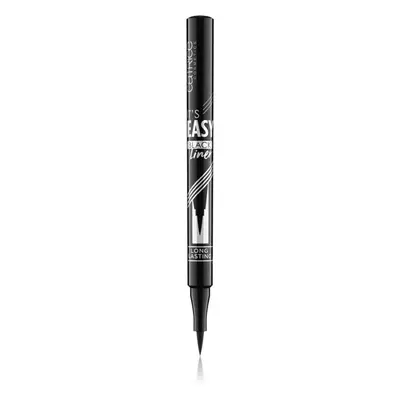 Catrice It's Easy Black Liner tekuté oční linky odstín 010 BLACKEST BLACK 1 ml