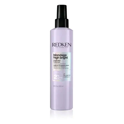 Redken Blondage High Bright rozjasňující péče pro zesvětlené nebo melírované vlasy 250 ml