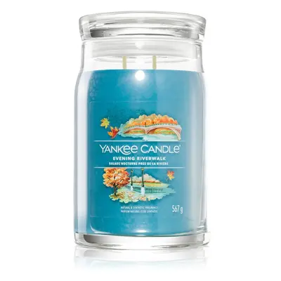 Yankee Candle Evening Riverwalk vonná svíčka Signature 567 g