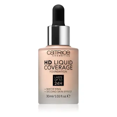 Catrice HD Liquid Coverage make-up odstín 002 Porcelain Beige 30 ml