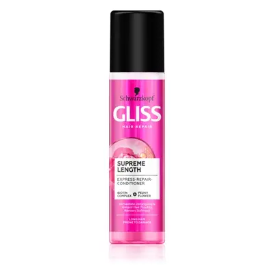 Schwarzkopf Gliss Supreme Length regenerační balzám pro dlouhé vlasy 200 ml