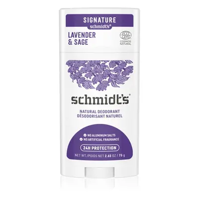 Schmidt's Lavender & Sage přírodní tuhý deodorant 75 g