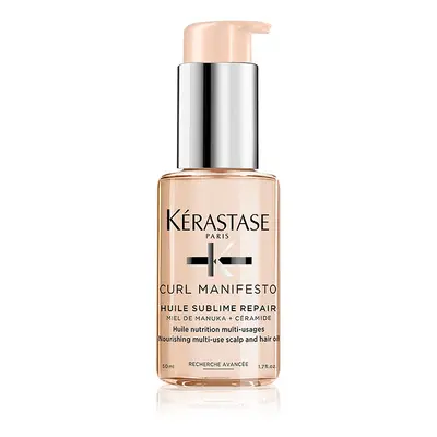 Kérastase Curl Manifesto Huile Sublime Repair vyživující olej pro vlnité a kudrnaté vlasy 50 ml