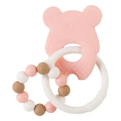 NATTOU Teether Lapidou kousátko Pink 4 m+ 1 ks