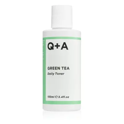 Q+A Green Tea čisticí pleťové tonikum se zeleným čajem 100 ml