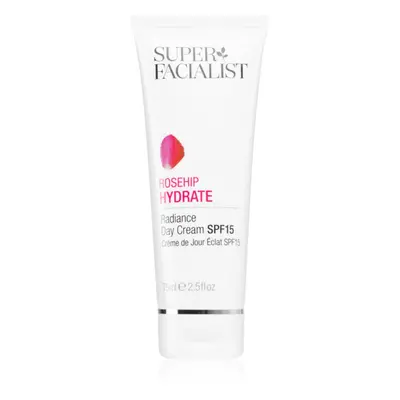 Super Facialist Rosehip Hydrate denní hydratační a ochranný krém SPF 15 75 ml