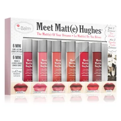 theBalm Meet Matt(e) Hughes Vol. 12 matná sada na rty