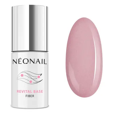 NEONAIL Revital Base Fiber podkladový gel pro modeláž nehtů odstín Blinking Cover Pink 7,2 ml