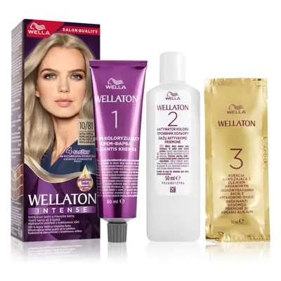 Wella Wellaton Intense permanentní barva na vlasy s arganovým olejem odstín 10/81 Ultra Light As