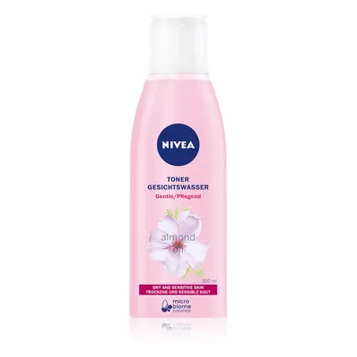 Nivea Face Cleansing čisticí pleťová voda pro suchou až citlivou pleť 200 ml