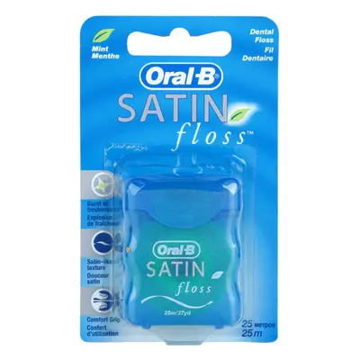 Oral B Satin Floss dentální nit příchuť Menthol 25 m