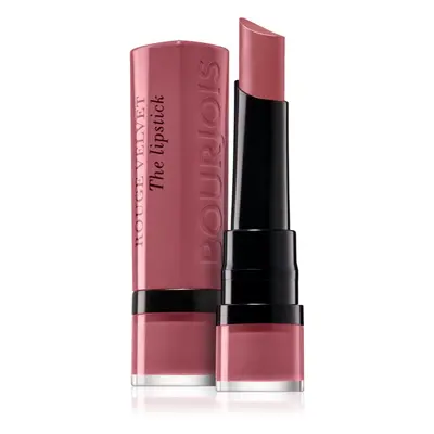 Bourjois Rouge Velvet The Lipstick matná rtěnka odstín 13 Nohalicious 2,4 g