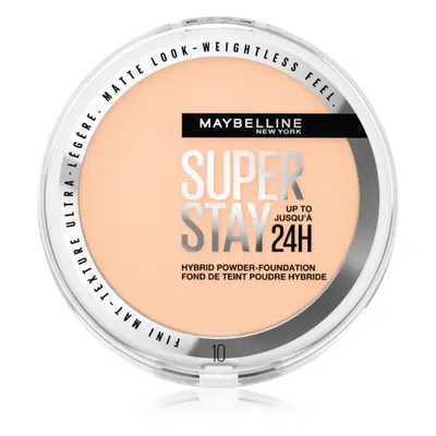 MAYBELLINE NEW YORK SuperStay 24H Hybrid Powder-Foundation kompaktní pudrový make-up pro matný v