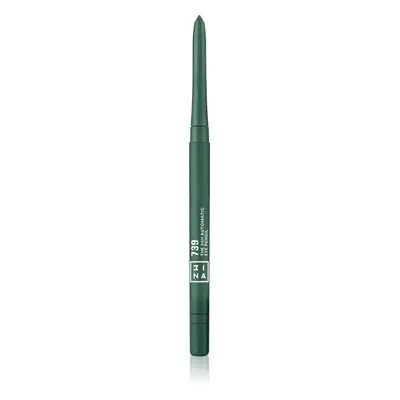 3INA The 24H Automatic Eye Pencil dlouhotrvající tužka na oči odstín 739 - Green 0,28 g