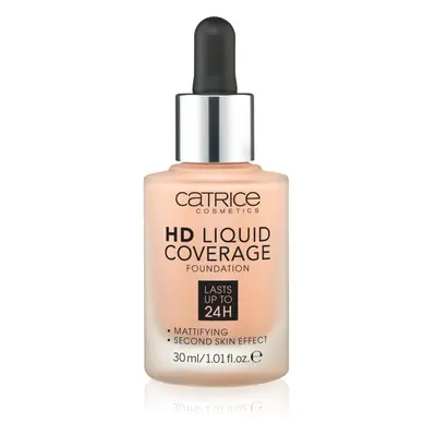 Catrice HD Liquid Coverage make-up odstín 020 Rose Beige 30 ml