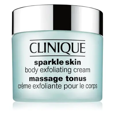 Clinique Sparkle Skin™ Body Exfoliating Cream peelingový krém pro všechny typy pokožky 250 ml