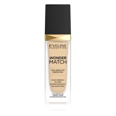 Eveline Cosmetics Wonder Match dlouhotrvající tekutý make-up s kyselinou hyaluronovou odstín 05 