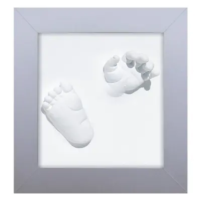 Happy Hands 3D DeLuxe sada na otisk miminka White 23x23 cm