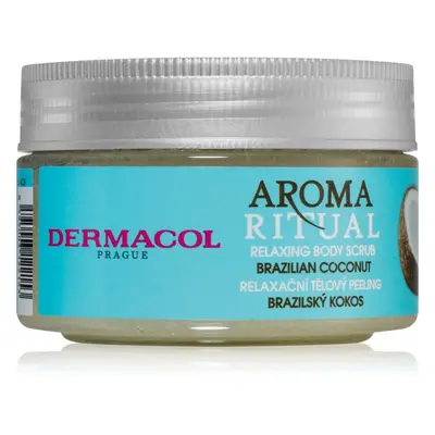 Dermacol Aroma Ritual Brazilian Coconut jemný tělový peeling 200 g