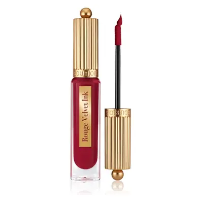 Bourjois Rouge Velvet Ink tekutá rtěnka s matným efektem odstín 10 Re(d)Belle 3.5 ml