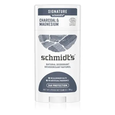 Schmidt's Charcoal + Magnesium přírodní tuhý deodorant 75 g