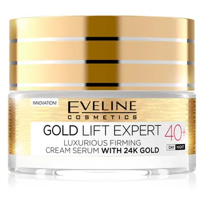 Eveline Cosmetics Gold Lift Expert luxusní zpevňující krém s 24karátovým zlatem 50 ml