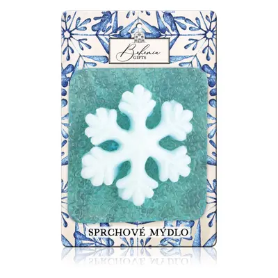 Bohemia Gifts & Cosmetics Handmade Snowflake ručně vyráběné mýdlo s glycerinem 70 g