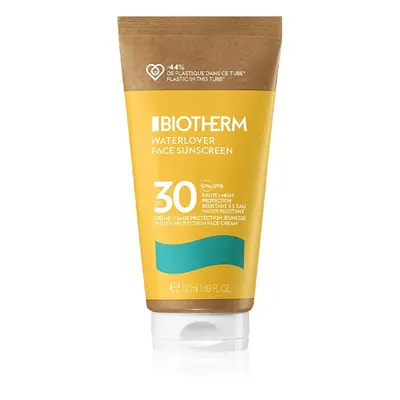 Biotherm Waterlover Face Sunscreen SPF 30 ochranný krém na obličej proti stárnutí pro intolerant