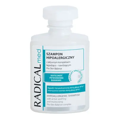 Ideepharm Radical Med Hypoalergenic hypoalergenní šampon pro vlasou pokožku s lupénkou 300 ml