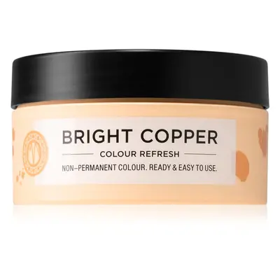 Maria Nila Colour Refresh Bright Copper jemná vyživující maska bez permanentních barevných pigme