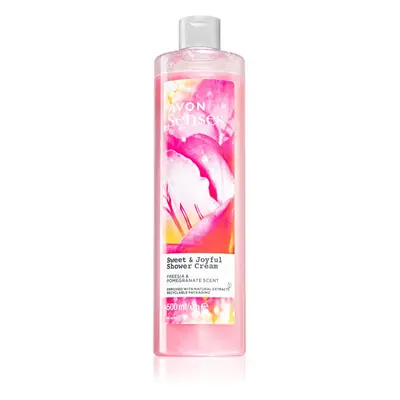 Avon Senses Sweet & Joyful hydratační sprchový gel 500 ml