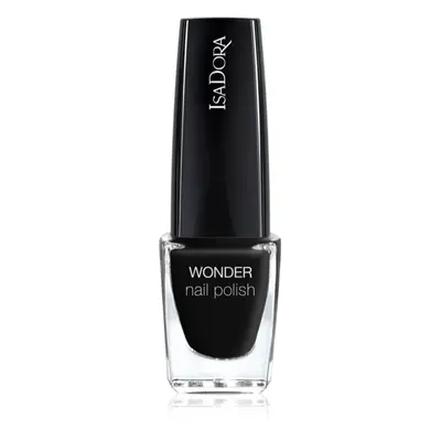 IsaDora Wonder Nail Polish rychleschnoucí lak na nehty odstín 139 Black Laquer 6 ml