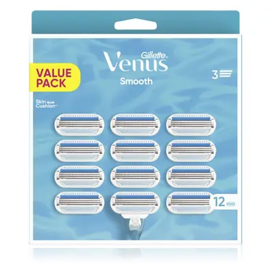 Gillette Venus Smooth náhradní hlavice 12 ks