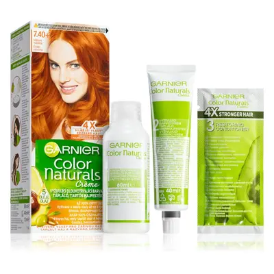 Garnier Color Naturals Creme barva na vlasy odstín 7.40 Intense Copper 1 ks